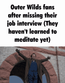 Outer Wilds Fans GIF - Outer Wilds Fans Job Interview GIFs