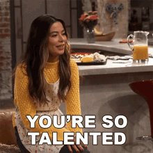 Youre So Talented Carly Shay GIF - Youre So Talented Carly Shay Icarly GIFs