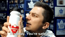 Steve Dangle Its Okay GIF - Steve Dangle Its Okay Youre Safe Now GIFs