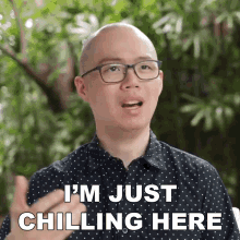 Im Just Chilling Here Chris Cantada GIF - Im Just Chilling Here Chris Cantada Chris Cantada Force GIFs