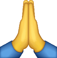 Apple Pray Emoji Arabasas Stickers Sticker