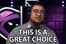 This Is A Great Choice Good Choice GIF - This Is A Great Choice Great Choice Good Choice GIFs