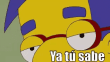Milhouse Quiere Flirtear Contigo GIF - Los Simpson Los Simpsons Cejas GIFs