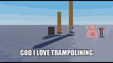 roblox trampolining
