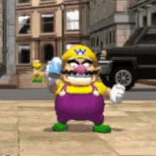 Wario Mario Party8 GIF - Wario Mario Party8 Shaking Soda GIFs