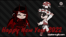 Happy New Year2022 Vinix Demon GIF - Happy New Year2022 2022 Vinix Demon GIFs