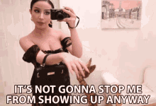 Its Not Gonna Stop Me From Showing Up Anyway No Stopping Me GIF - Its Not Gonna Stop Me From Showing Up Anyway No Stopping Me Gonna Push Through GIFs