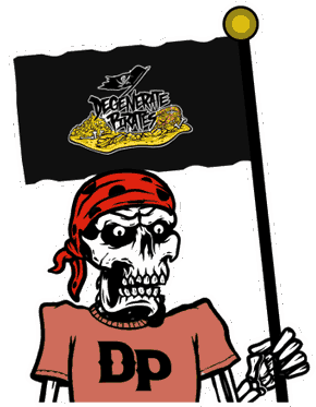 Degenerate Pirates Sticker - Degenerate Pirates Pirates Degenerate Stickers