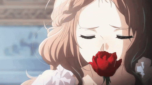 Art Anime GIF - Art Anime Flower - Discover & Share GIFs