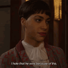 I Hate That He Wins Because Of This Lucca Quinn GIF - I Hate That He Wins Because Of This Lucca Quinn The Good Fight GIFs