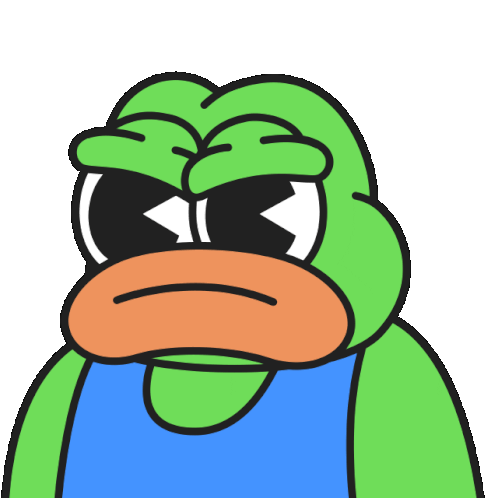Pepe Frog Sticker - Pepe Frog Lonely Lily Stickers