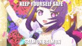 Keep Yourself Safe Salmon GIF - Keep Yourself Safe Salmon Salmon Keeping You Safe GIFs