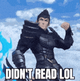 Xenoblade Chronicles 2 Didn'T Read GIF - Xenoblade Chronicles 2 Didn'T Read Malos Xenoblade Chronicles GIFs