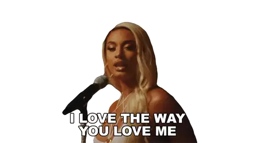 I Love The Way You Love Me Danileigh Sticker - I Love The Way You Love Me Danileigh Situation Song Stickers