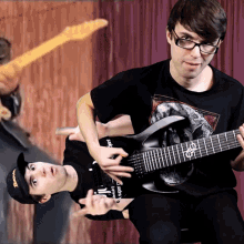 Playing Guitar Steve Terreberry GIF - Playing Guitar Steve Terreberry Moving My Hands To The Rhythm GIFs