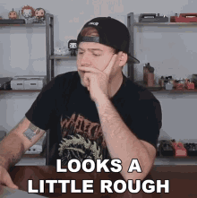 Looks A Little Rough Jared Dines GIF - Looks A Little Rough Jared Dines Doesnt Look Great GIFs