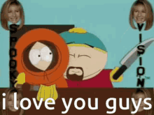 I Love You Guys Cartman GIF