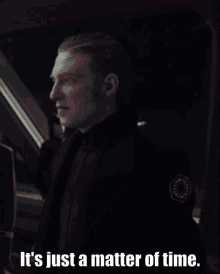 Its Just A Matter Of Time General Hux GIF - Its Just A Matter Of Time General Hux Armitage Hux GIFs