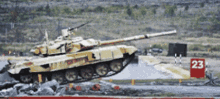 Flying Tank T90 GIF