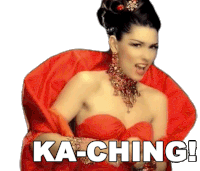 Ka Ching Shania Twain Sticker - Ka Ching Shania Twain Make Your Fortune Stickers