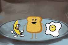 Have A Great Day Dancing Food GIF - Have A Great Day Dancing Food Breakfast GIFs