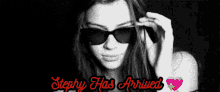 Stephy Arrived Shades Off GIF - Stephy Arrived Shades Off Pretty GIFs