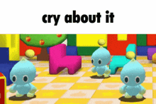 Cry About It Chao GIF - Cry About It Chao Sonic GIFs