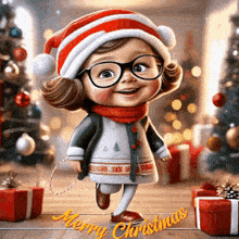 Christmas Christmas Greetings GIF - Christmas Christmas Greetings Cute Cartoon GIFs