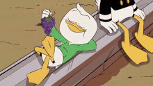 ducktales ducktales2017 grapes eating lazy