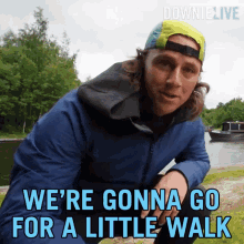 Were Gonna Go For A Little Walk Michael Downie GIF - Were Gonna Go For A Little Walk Michael Downie Downielive GIFs