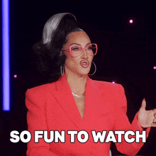 So Fun To Watch Michelle Visage GIF - So Fun To Watch Michelle Visage Rupaul’s Drag Race GIFs