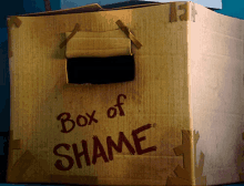 Box Of Shame GIF - Despicable Me Agnes Box Of Shame GIFs