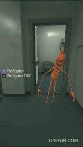 a gif from gifrun.com shows a person 's face with dust written on it