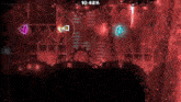 a video game with a score of 10.63 % on the screen