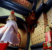 The Grinch & Cindy Lou Who GIF - How The Grinch Stole Christmas The Grinch Smile GIFs