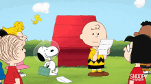Excited Charlie Brown GIF