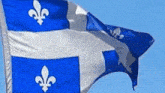 Quebec Quebec Flag GIF - Quebec Quebec Flag Fleur De Lys GIFs