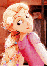 Rapunzel Tangled GIF - Rapunzel Tangled Braid GIFs