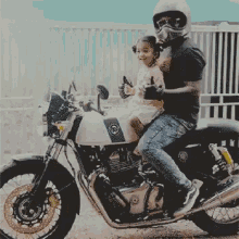 Happy Fathers Day Biker GIF - Happy Fathers Day Biker Father And Daughter GIFs