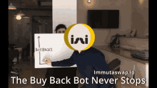Immutaswap Buybackbot GIF - Immutaswap Buybackbot Theemptytac0 GIFs
