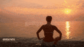 Yoga Beach GIF - Yoga Beach Sunset GIFs