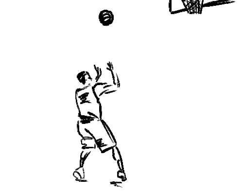 Basketball Dunking Sticker - Basketball Dunking Dunk Stickers