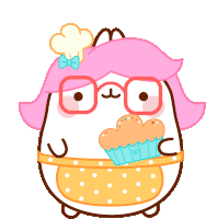 I Got A Muffin Kimjoy Sticker - I Got A Muffin Kimjoy Molang Stickers
