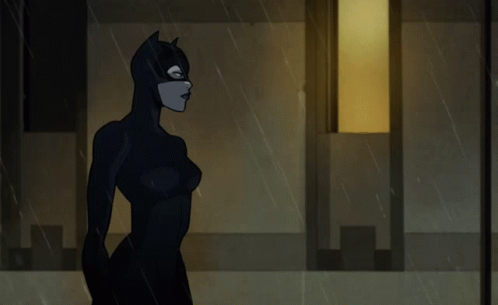 Batman Catwoman GIF - Batman Catwoman Cartoon - Discover & Share GIFs