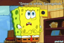 Spongebob Cancelled GIF - Spongebob Cancelled Snow GIFs