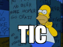 Tic Tac Tic Tac Homer Loco Mad Tic GIF - Tic Tac Tic Tac Homer Loco Mad Tic Tac GIFs