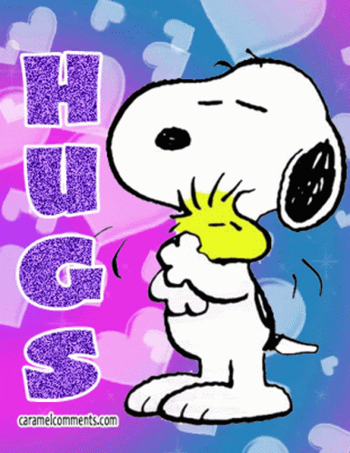 Hugs Snoopy GIF - Hugs Snoopy Dog - Discover & Share GIFs