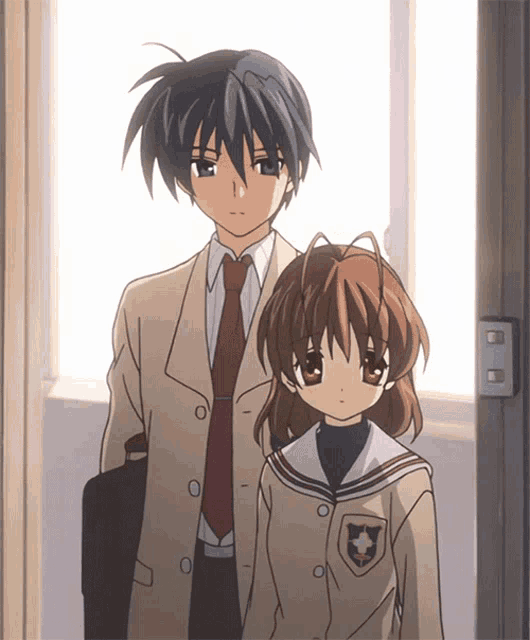 Nagisa and Tomoya  Clannad anime, Anime, Clannad