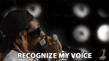 Recognize My Voice Lil Wayne GIF - Recognize My Voice Lil Wayne Bet Awards2020 GIFs