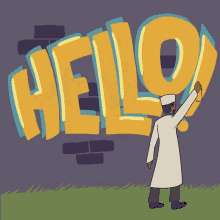 Hello Muslim Man GIF - Hello Muslim Man Joy GIFs